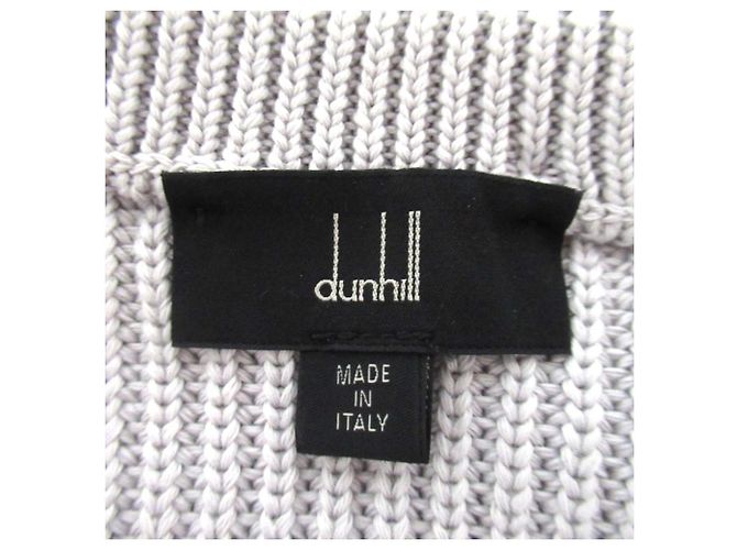 Alfred Dunhill Suéter de punto de algodón Dunhill Castaño - vista 7