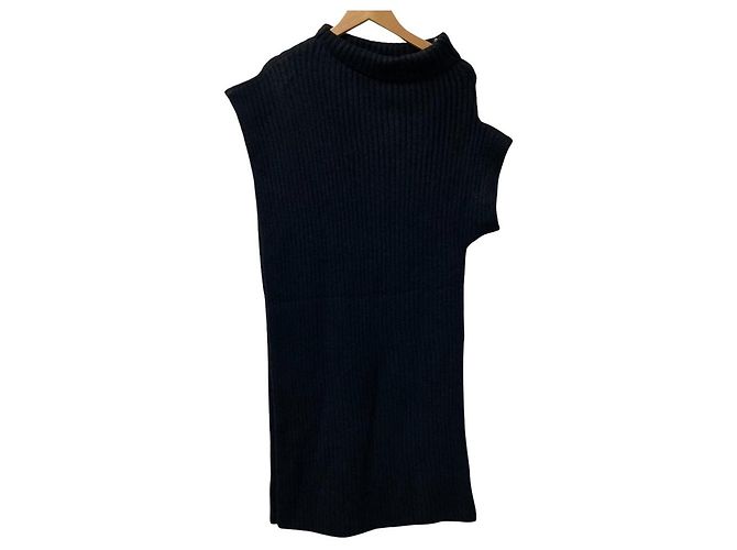 Autre Marque 2way Kleid MAISON SPECIAL Schwarz - Ansicht 2