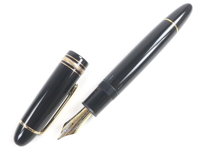 Montblanc Meisterstück Au750 Füllfederhalter Schwarz - Ansicht 3