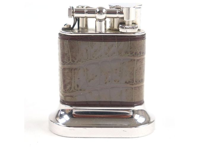 Alfred Dunhill Dunhill Crocodile Lighter Brown - view 2