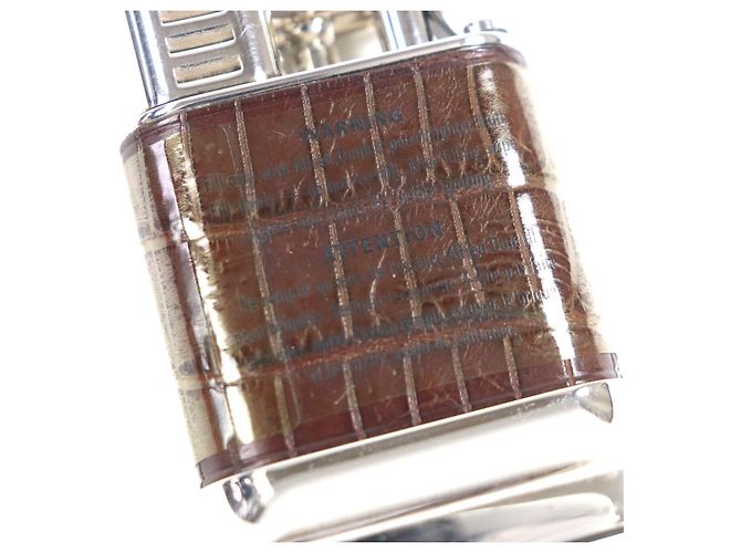 Alfred Dunhill Dunhill Crocodile Lighter Brown - view 5