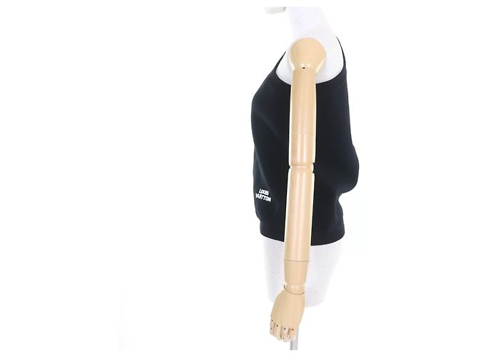 Technischer Strick-Woll-Top One Belt von Louis Vuitton Schwarz - Ansicht 2