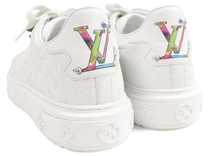 Sneakers Monogram Panda Timeout Takashi Murakami di Louis Vuitton Bianco - vista 6