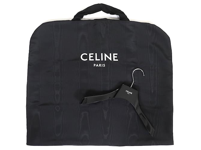 Céline Giacca Monogram Trapuntata Celine Triomphe Patch Nero - vista 12