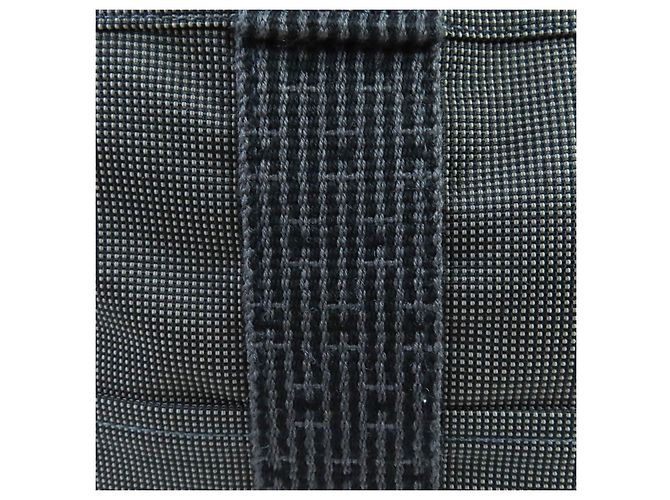 Hermès Her Line Canvas Tote Bag Grau - Ansicht 9