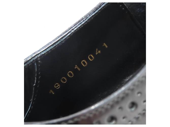 Céline Scarpe Derby in pelle Celine Nero - vista 11