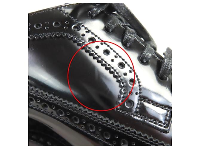 Céline Scarpe Derby in pelle Celine Nero - vista 13