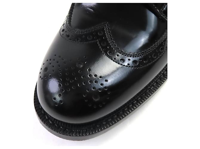 Céline Scarpe Derby in pelle Celine Nero - vista 9