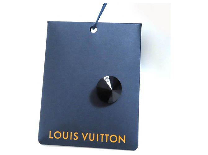 Vestido de algodón denim con acentos de terciopelo Louis Vuitton Azul - vista 13