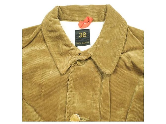Autre Marque Chaqueta Trucker de Pana Scye BASICS Castaño - vista 4