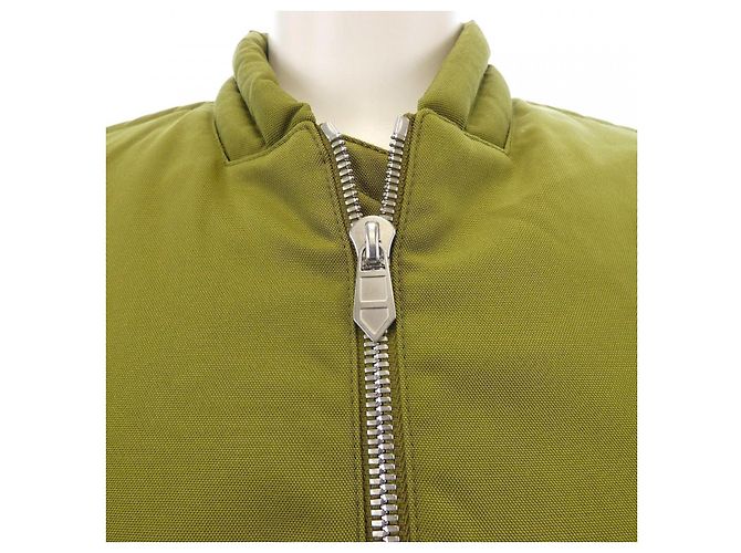 Hermès Chaqueta de lana Hermes Verde - vista 6