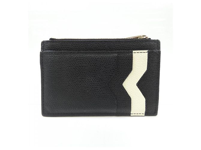 Monedero de piel de ternera suave Valextra Negro - vista 2