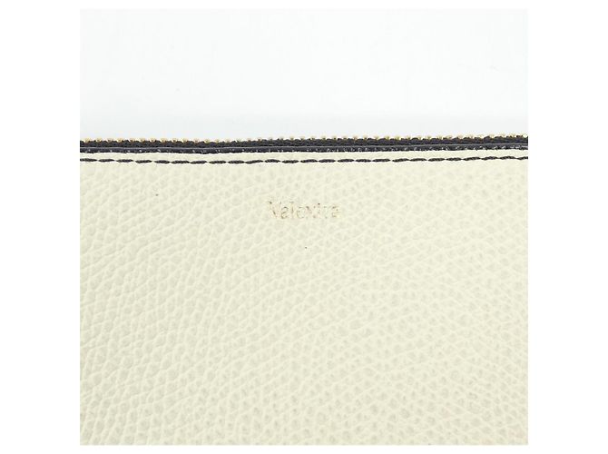 Monedero de piel de ternera suave Valextra Negro - vista 3