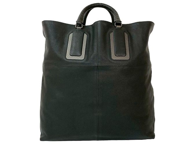 Bottega Veneta Lederhandtasche Schwarz - Ansicht 4