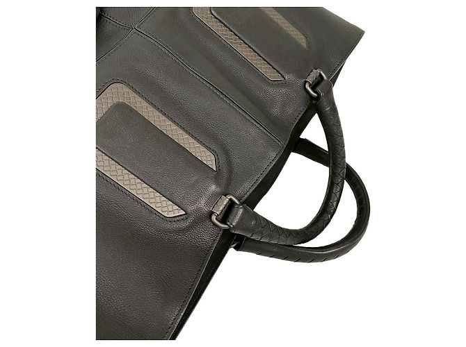 Bottega Veneta Lederhandtasche Schwarz - Ansicht 5