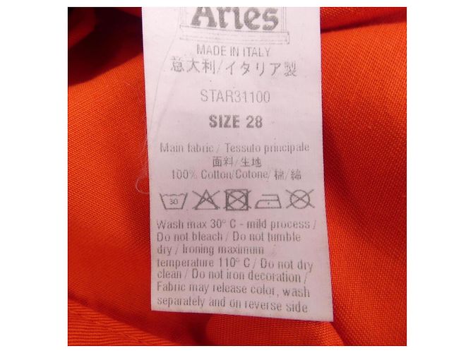 Autre Marque Pantalones Aries Roja - vista 3