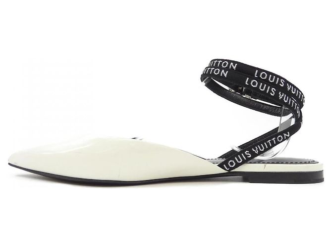 Sandali Louis Vuitton Nero Bianco - vista 2