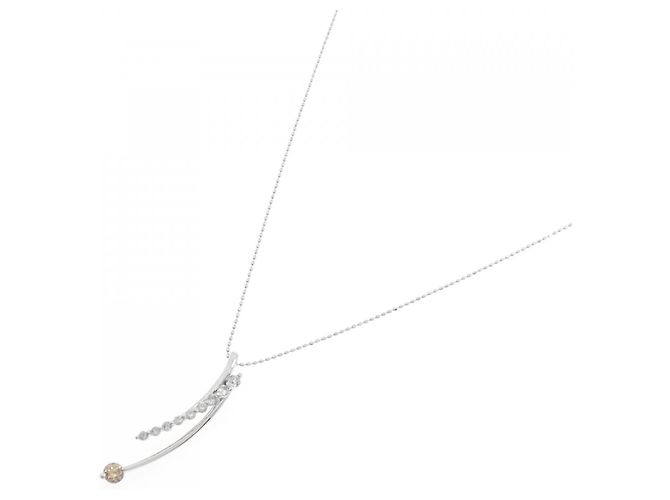 Autre Marque Collana in diamante in oro bianco Au750 Argento - vista 2