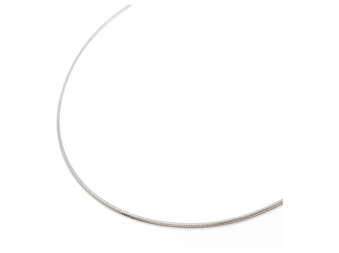 Autre Marque Collana in Oro Bianco K14 Argento - vista 2