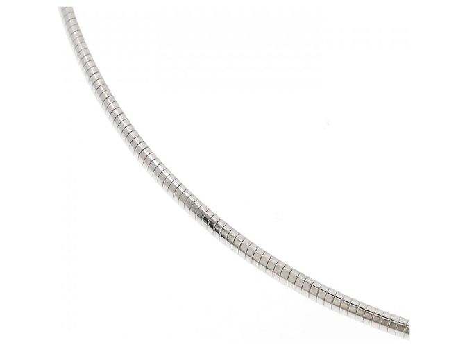 Autre Marque Collana in Oro Bianco K14 Argento - vista 3