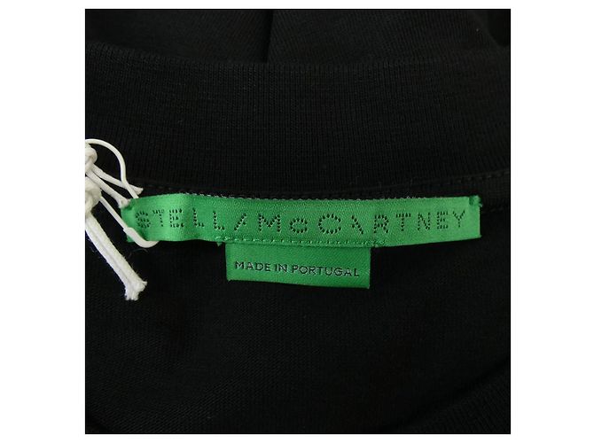 Stella Mc Cartney Camiseta de manga larga de algodón Sunshine Stella McCartney Negro - vista 4
