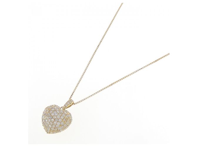 Autre Marque Collana con pendente in diamante Au750 D'oro - vista 2