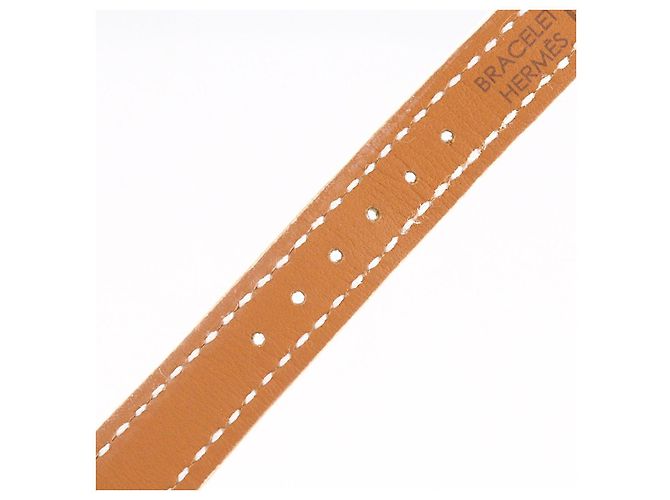 Hermès H Watch PG/D Pink Gold Quartz 17x24mm White Golden - view 4