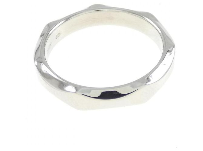 Bulgari Bvlgari Infinito Platin-Diamantring Größe 8 Silber - Ansicht 3