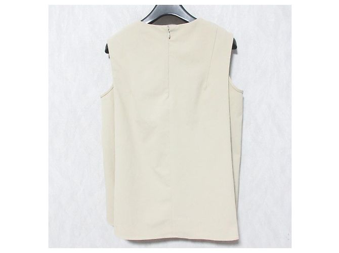 Autre Marque Top sin mangas 2WAY Stretch de calidad Beige - vista 2