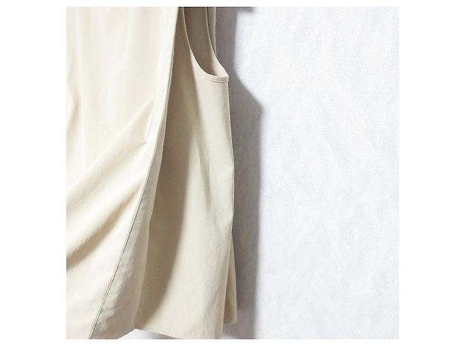Autre Marque Top sin mangas 2WAY Stretch de calidad Beige - vista 3