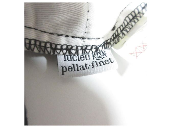 Autre Marque Pantalones de algodón jacquard con flores Lucien Pellat-Finet Negro - vista 4