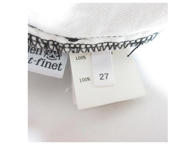 Autre Marque Pantalones de algodón jacquard con flores Lucien Pellat-Finet Negro - vista 5