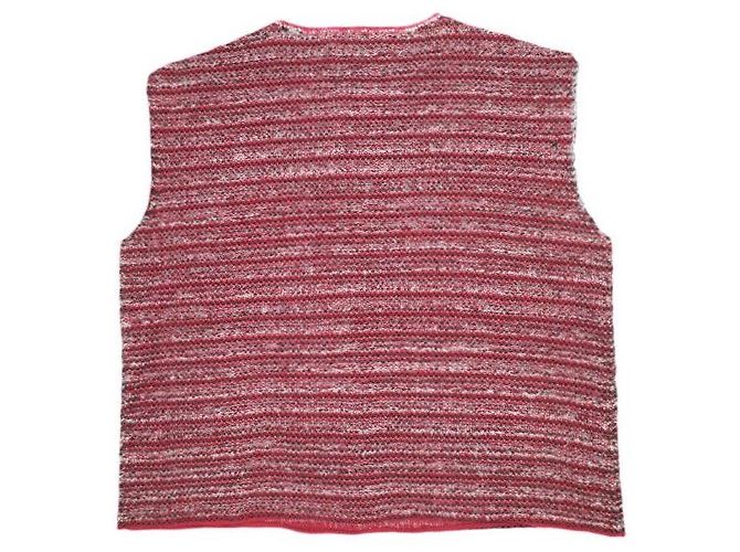 Autre Marque CHALECO DE LANA METÁLICO OVERSIZE JUVENILE HALL ROLLCALL 23AW Roja - vista 2