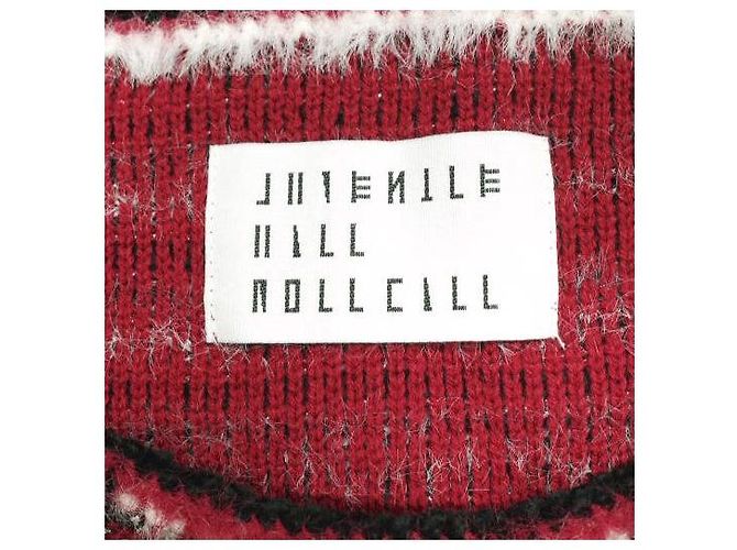 Autre Marque CHALECO DE LANA METÁLICO OVERSIZE JUVENILE HALL ROLLCALL 23AW Roja - vista 4