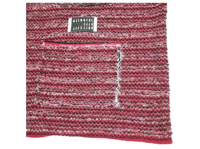 Autre Marque CHALECO DE LANA METÁLICO OVERSIZE JUVENILE HALL ROLLCALL 23AW Roja - vista 8