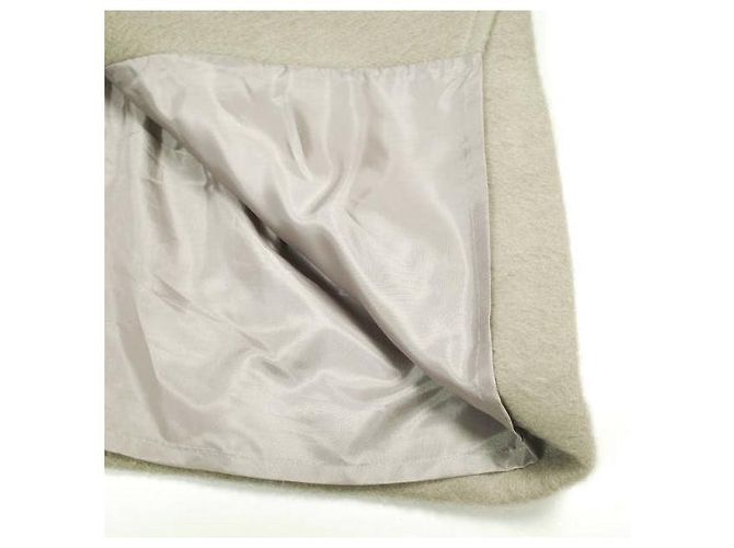 Autre Marque Abrigo Largo MOHAIR SHAGGY Steven Alan Verde Caqui - vista 8