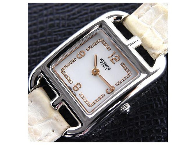 Reloj Cape Cod de acero inoxidable de Hermès Blanco - vista 10
