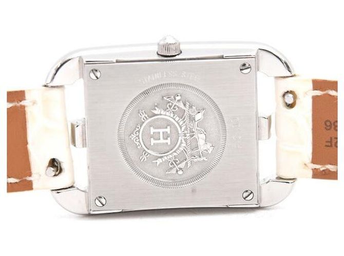 Reloj Cape Cod de acero inoxidable de Hermès Blanco - vista 3