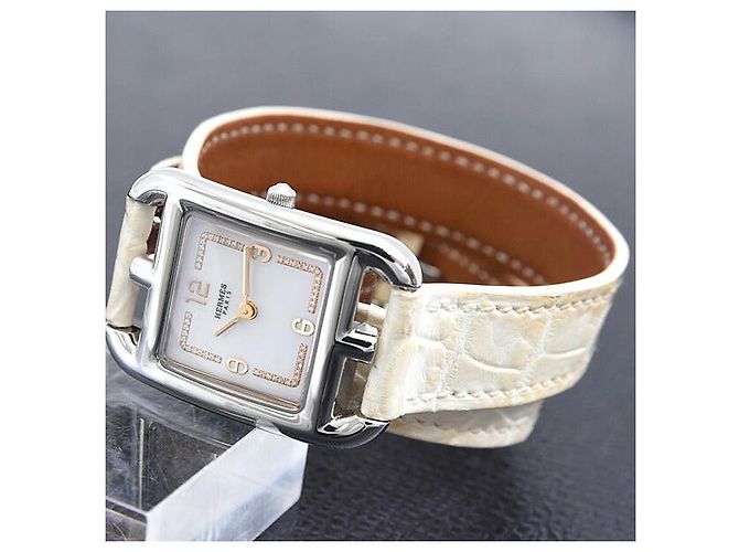 Reloj Cape Cod de acero inoxidable de Hermès Blanco - vista 9