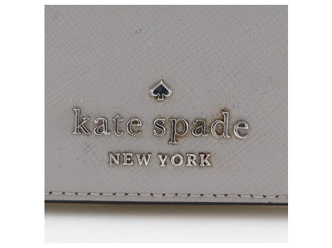 Kate Spade Staci Colorblock PVC Key Case Grey - view 16