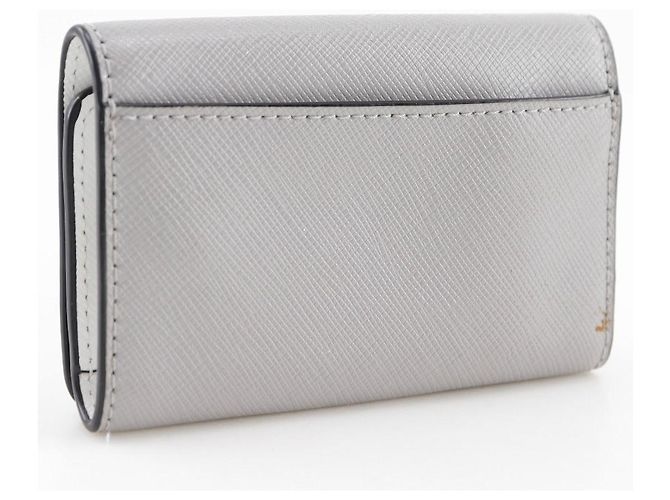 Kate Spade Staci Colorblock PVC Key Case Grey - view 3