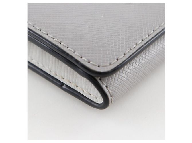 Kate Spade Staci Colorblock PVC Key Case Grey - view 4