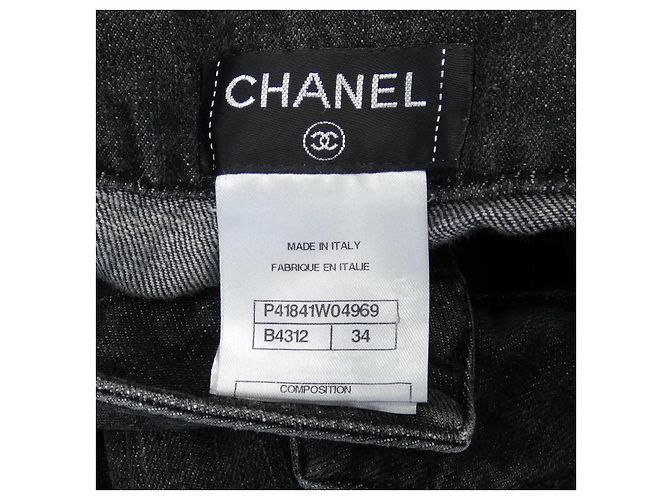 Jeans Chanel Nero - vista 4