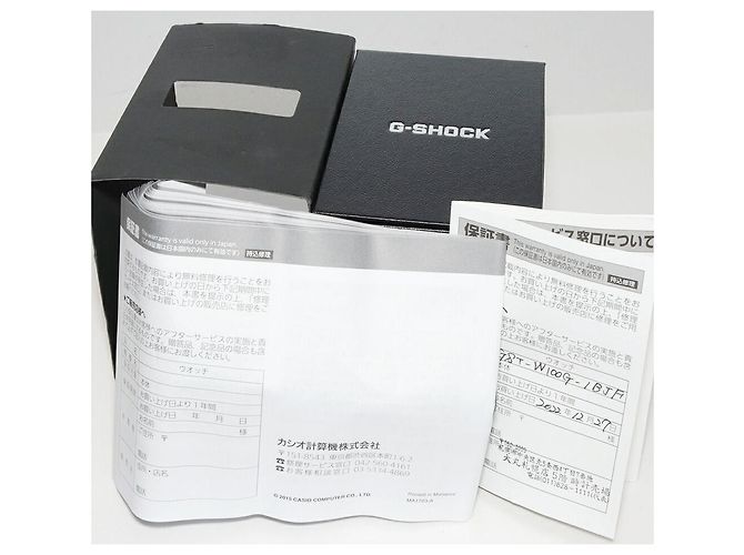 Autre Marque Casio G-SHOCK G-STEEL Edelstahl Uhr Schwarz - Ansicht 3