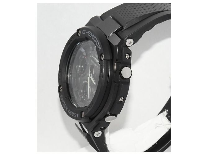 Autre Marque Casio G-SHOCK G-STEEL Edelstahl Uhr Schwarz - Ansicht 4