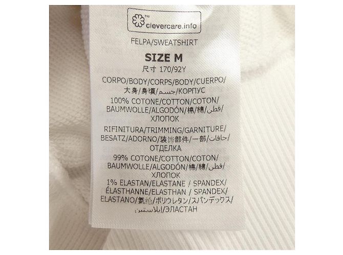 Stella Mc Cartney Sudadera Record Stella McCartney Blanco - vista 3
