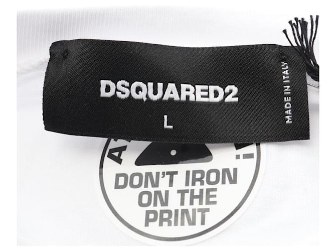Dsquared2 Baumwoll-Top Weiß - Ansicht 3
