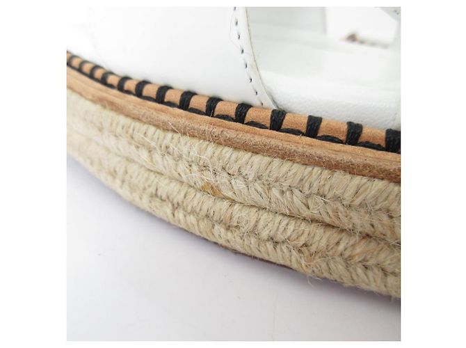 Autre Marque Sandali Espadrilles SPORTMAX Bianco - vista 13