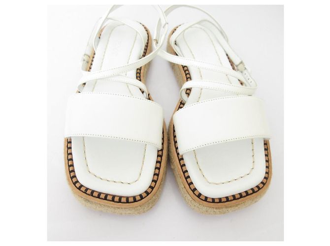 Autre Marque Sandali Espadrilles SPORTMAX Bianco - vista 2