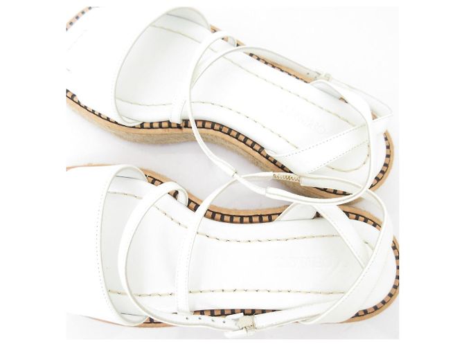 Autre Marque Sandali Espadrilles SPORTMAX Bianco - vista 5